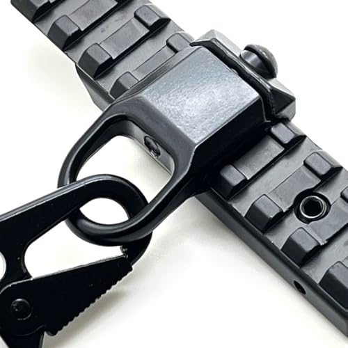 RALSPEC 20mm Black Rail Sling Attachment Mount Point for Weaver Picatinny Rails Tactical Airsoft Rifle Gun RSA - Image 7