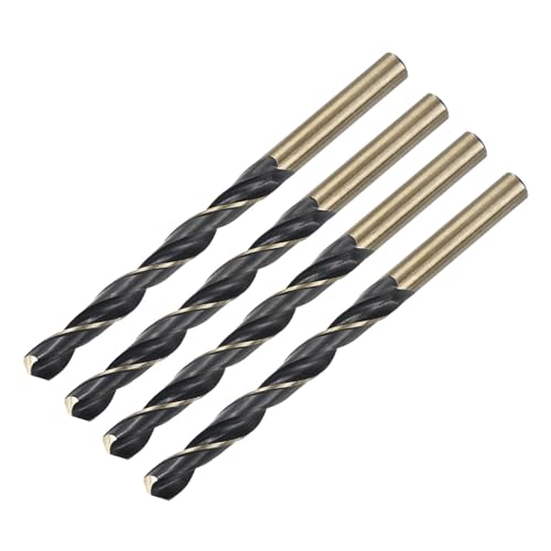 Foret hélicoïdal 8 mm HSS 4341 à tige droite pour métal et acier inoxydable