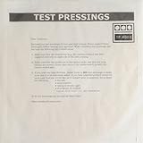 test pressing vinyl value  Testpressing#001