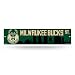 NBA Milwaukee Bucks 16-Inch Plastic Street Sign Décor
