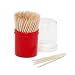 Farberware Classic Wood Toothpicks with Holder (200 Count)