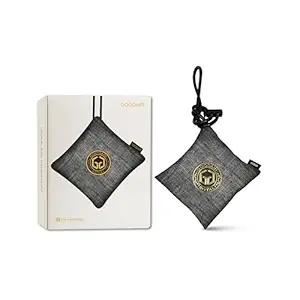 GOODAIR Royal Premium Impregnated Activated_Carbon Car Air Purifier | Non-electric | Elegant Silver