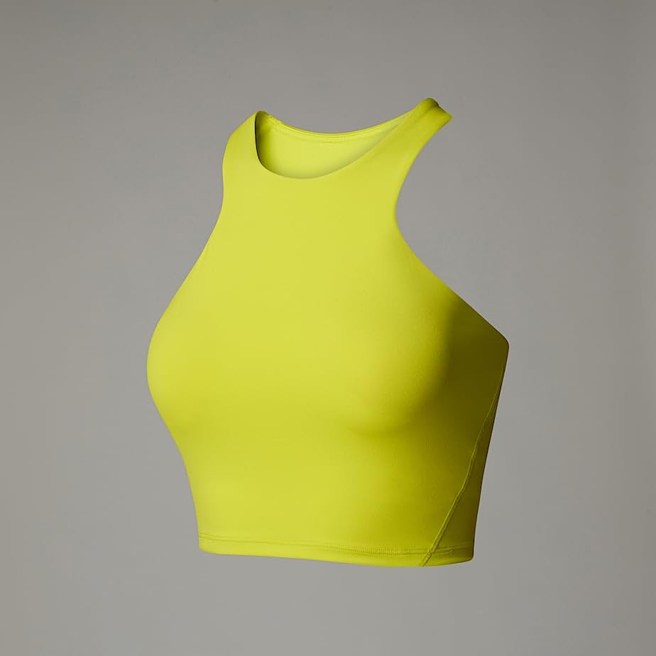 The North Face W Refina Longline Bra Sports Bra Mujer con banda elástica y ajuste de compresión