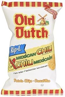 Old Dutch Mexican Chili Rip-L Chips 255g {Imported from Canada}