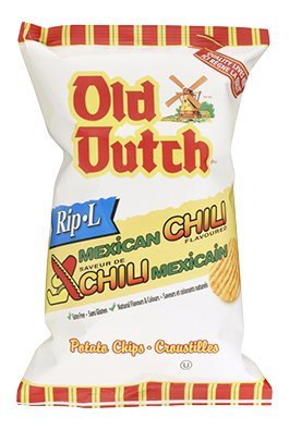 Old Dutch Mexican Chili Rip-L Chips 255g {Imported from Canada}