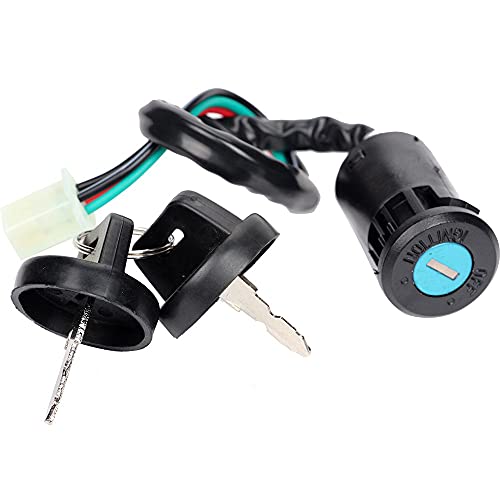 Ignition Key Switch with Cap for 50cc 70cc 90cc 110cc 125cc 150cc...