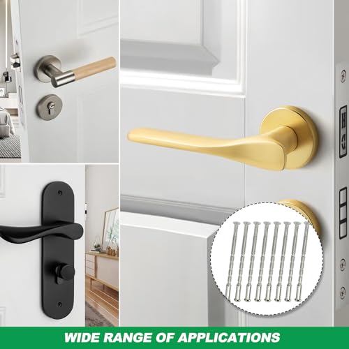 M3 Door Handle Fixing Screws, 30 Set door handle bolt through fixings m3 screw connecting bolts and sleeves for Doors handles Knobs - Image 6