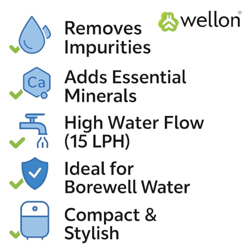 Image of Wellon Domestic Water Purifiers - RO + UV + UF + Alkaline | Multiple Models & Capacities (15 LPH Undersink RO)