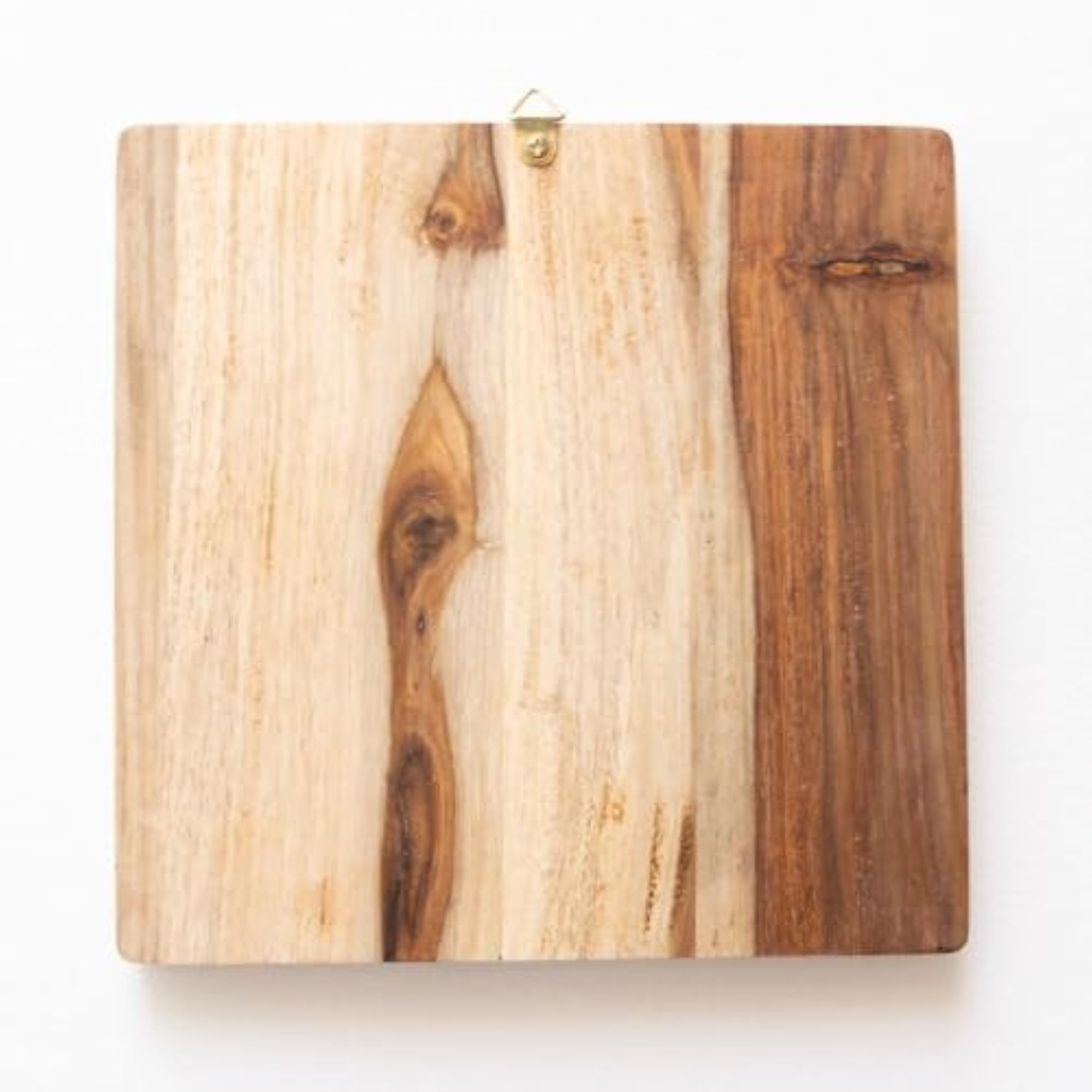 Hand Painted Solid Wood Wall Plates for Home Decor, Gift Box Packaging