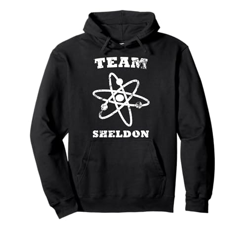 Logotipo de The Big Bang Theory: Equipo Sheldon Atom Sudadera con Capucha