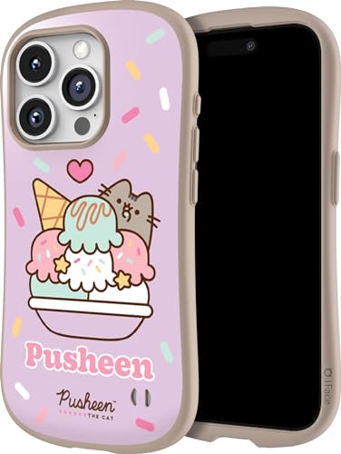iFace Pusheen coque iPhone 15 Pro évitez les bris d'écran avec ce bouclier