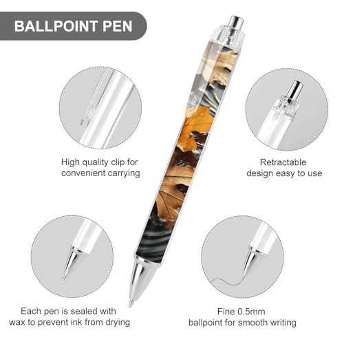 Bolígrafos retráctiles de tinta negra 0.5 mm miniatura 3