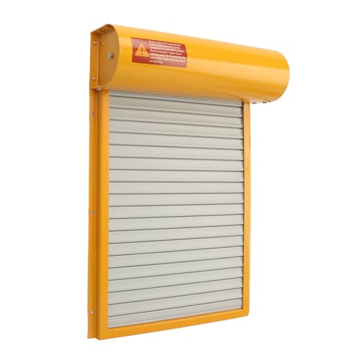 Gallinero Automático, Puerta con Energía Solar con Sensor de Luz, Temporizador, Control Remoto, Pantalla LED, Abridor Automático para Puertas de Aves de Corral en el Hogar (Yellow)