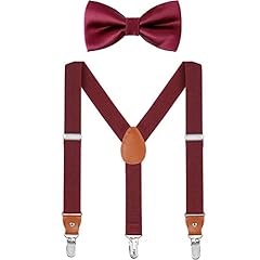 Wine Red + Wine Red Bowtie