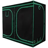 Grow Tent with Observation Window Hydroponic Indoor Plant Growing Tent 600D Oxford Canvas Easy Assembly Sturdy Support for All Experience Levels