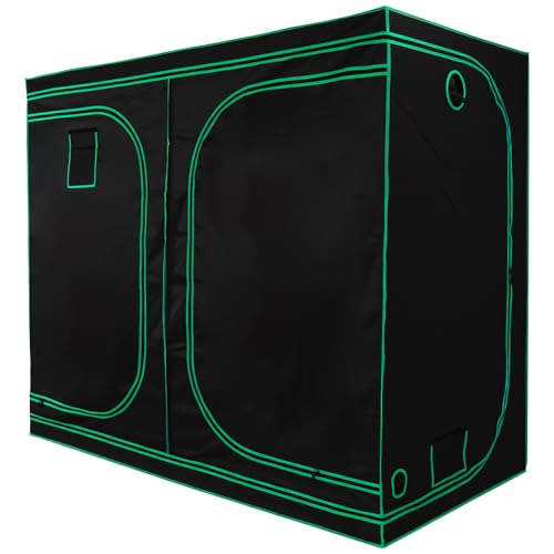 Grow Tent with Observation Window Hydroponic Indoor Plant Growing Tent 600D Oxford Canvas Easy Assembly Sturdy Support for All Experience Levels
