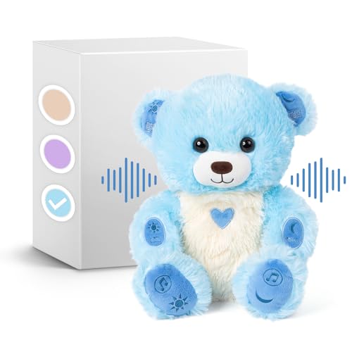 Happy Glow Glow Bears Light Up Stuffed Animal with Voice
