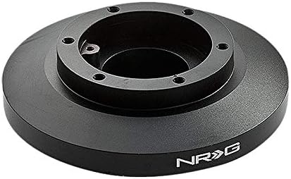 NRG SRK-E36H Black Anodized 6-Hole Racing Steering Wheel Short Thin Hub Adapter For E36 M3 318i/328i 3-Series