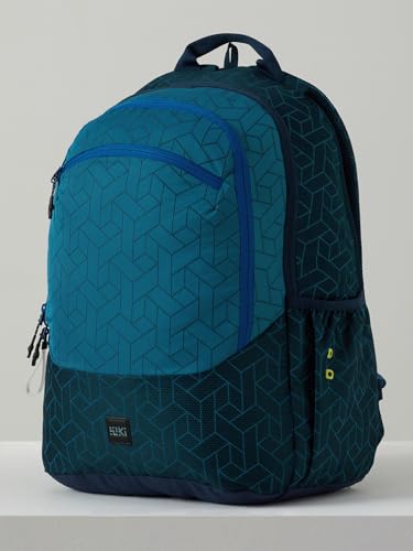 Image of Wiki Stylish Unisex Backpack 2 Durable & Lightweight backpack for Men & Women | Backpack for Office, Gym, Travel (31.5 Litre, Navy)