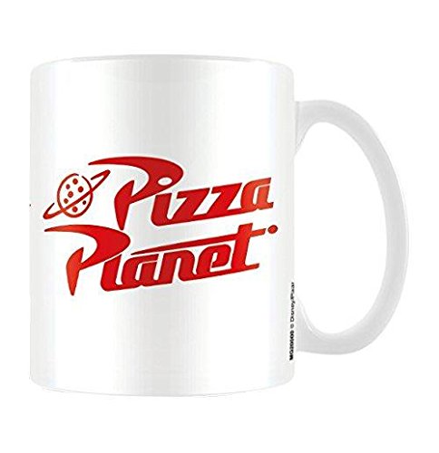 Disney Pixar Toy Story, Pizza Planet Taza de cerámica, Multicolor