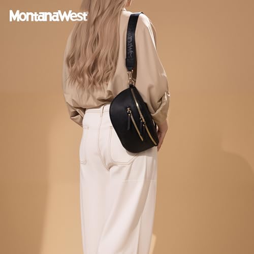 Montana West Crossbody Bags for Women Bum Bag Sling Purse with Adjustable Strap3