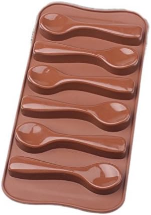 Silicone Spoon Shape Chocolate Cake Mould Sugar Candy Decorating Baking Mold