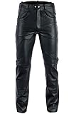 Stylish Biker Trousers aus Glattleder
