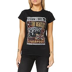 The Beatles Womens Live in EnglandT – Shirt - Les Beatles, Paul McCartney, John Lennon, RIngo Starr, George Harrison