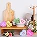 Valentines Day Decorations, 6 Pcs Candy Conversation Hearts Wooden Table Decor Signs, Durable Tiered Tray Decoration Set, Classic Galentines Day Decorations for the Home Office Mantel Shelf Gift