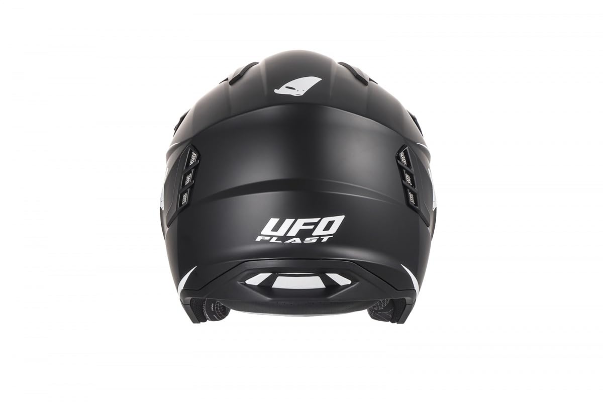 CASQUE MOTO UFO Jet Sheratan Trial Scooter Blanc Coloré Visiera À Disparition EUR 77,70