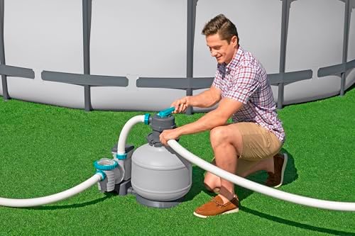 Bild 1 - Bestway Sandfilteranlage mit Zeitschaltuhr 5.678 l/h, 230 W