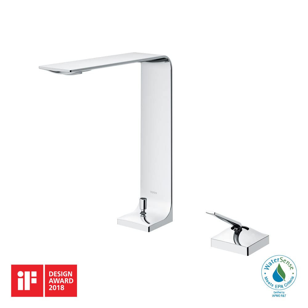 TOTO ZL 1 2 GPM Single Handle Vessel Bathroom Sink Faucet with COMFORT GLIDE Technology Polished Chrome - — view 3
