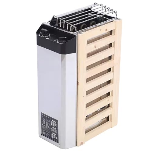 BoluDukNN Estufa De Sauna - Estufa De Sauna De Acero Inoxidable con Control Interno De 3.6kw - Calentador para Sauna - Estufa para Sauna Húmeda Y Seca
