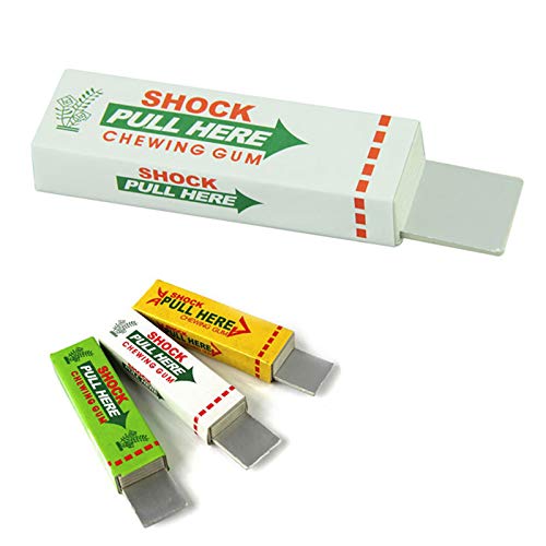 Miniatura 4 de Chiste de juguete truco divertido Shocking Head Pull Eléctrico Masticar Gags Novedad juguete divertido Juegos para niños 2 años