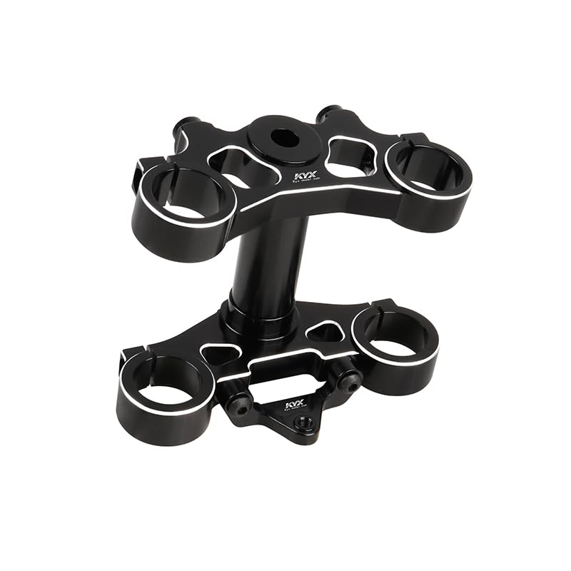 KYX Racing Aluminum Triple Clamp Set Upgrades Parts Accessories for 1/4 RC Motorcycle Losi Promoto-MX