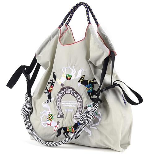 Ball&Chain Stylish Women's Reusable Shopping Bag for Leisure, Travel, and Beach Trips