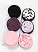 20Pcs Double Round Makeup Remover Pads with Mesh Bag Machine Washable Reusable All Skin(Color8)