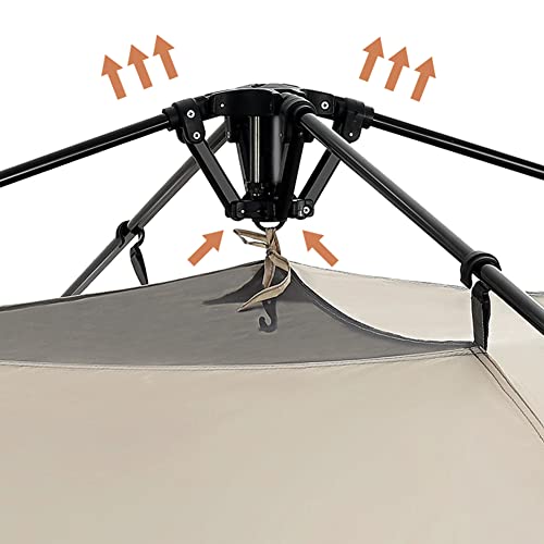 Carpa Familiar GagalU Pop Up 3-4 Personas Portátil miniatura 5
