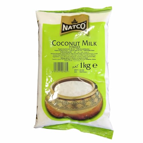Premium Bulk Coconut Milk Powder 1kg | Rich & Creamy Dry Base for Authentic Curries Soups Baking & Desserts | Easy to Mix Pantry Staple | Packed in the UK