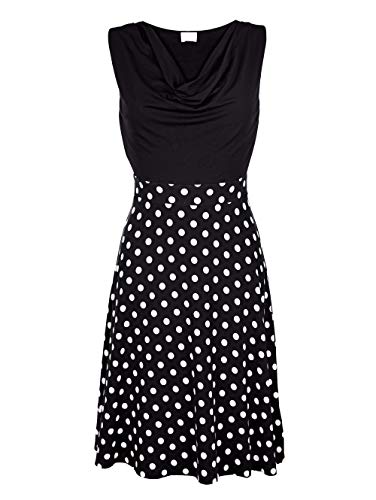 Alba Moda Strandkleid Erwachsene-Weiblich Figurbetont Schwarz 44