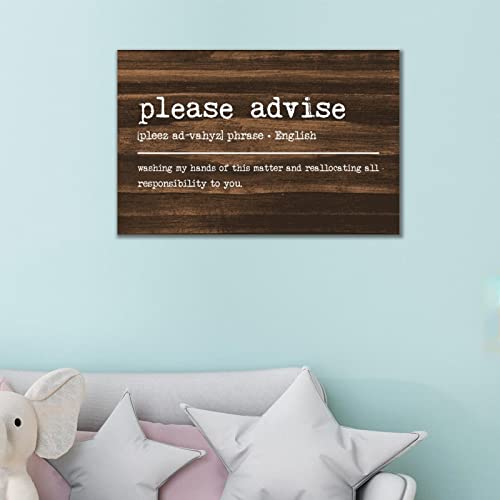 Panneau en bois brillant à message durable pour décoration murale