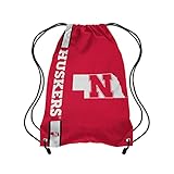 NCAA Nebraska Cornhuskers Adult Drawstring Backpack