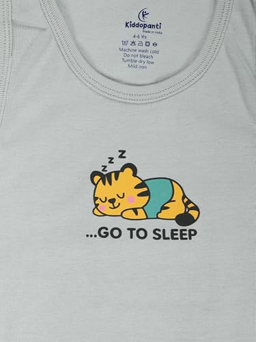 Image of KiddoPanti Boys 100% Cotton Rib Vest Pack of 3