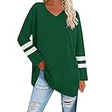 Rundhals Ausschnitt Hemden Tuniken Oberteile Damen Bluse 3/4 Ärmel Tops Lässige Tunika Shirts Casual Chiffon Top Langarmshirt Rundhals Lose Tshirt Basic Baumwolle Elegant Knopfleisten Shirt Lockere Kariert Hemd Reißverschluss Basic-Shirt Transparentes Langarm-Shirt Einfarbig Sanft Herbst Longsleeve T Flowy Blusen Merry Christmas Pullover Lustige Weihnachten Xmas Lange Waffelstrick Longshirt Henley Button Down Sexy Elegant Blumen Retro Blusentop Knopf Cordjacke T-Shirt Knopfleiste Langarmshirts