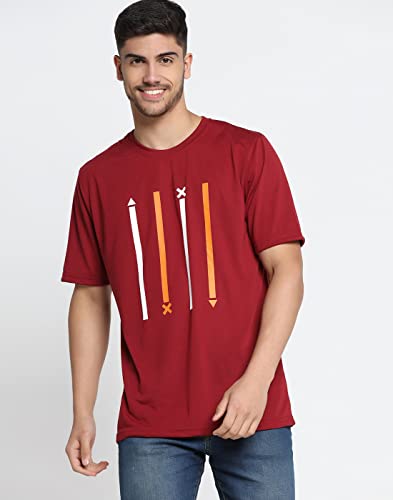 Image of INKKR Men Half Sleeve Printed Roundneck T-Shirt Combo