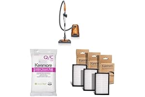 81214 Canister Vacuum With Lot of HEPA Filters