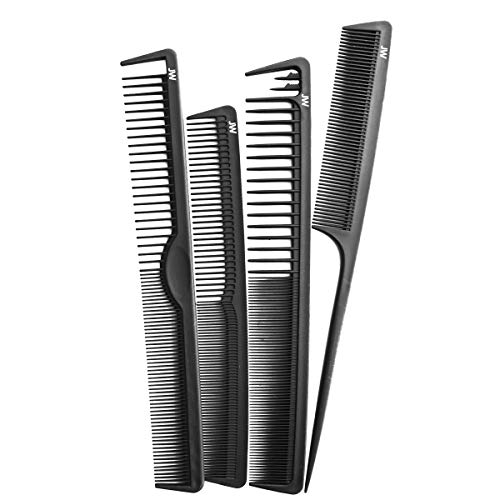 Set de 4 peines de carbono profesional JW miniatura 2