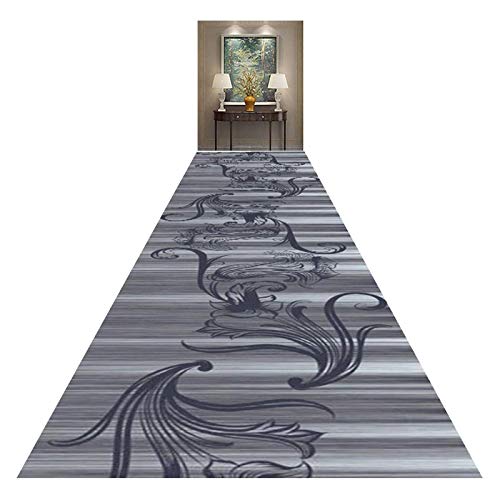 Alfombra larga para pasillo y escaleras transitable con estilo tradicional 2
