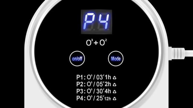 ICARE Ozongenerator 120mg/h – Luftreiniger Gegen Gerüche In Küche, Bad, Auto Bis 30 M²