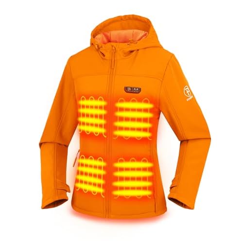 Women's Heated Jacket - 5 Heat Zones, Battery Included | PTA